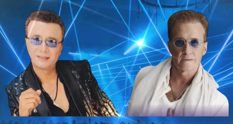 Víctor Sandín junto a Emmanuel, la voz gemela idéntica en presencia y estilo