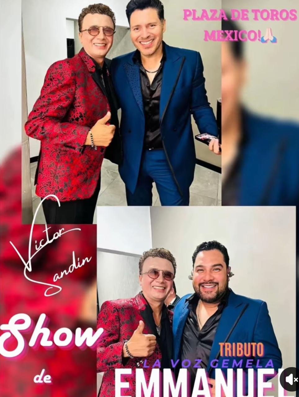 Víctor Sandín en show de gala